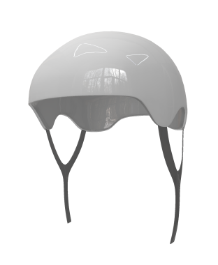 Free mockup bicycle helm